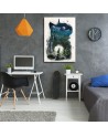Wall art painting - Realm of Cats Dark art Barrett Biggers | FEEBY
