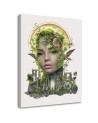 Canvas painting - Female elf and forest Barrett Biggers | FEEBY
