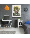 Canvas painting - Female elf and forest Barrett Biggers | FEEBY