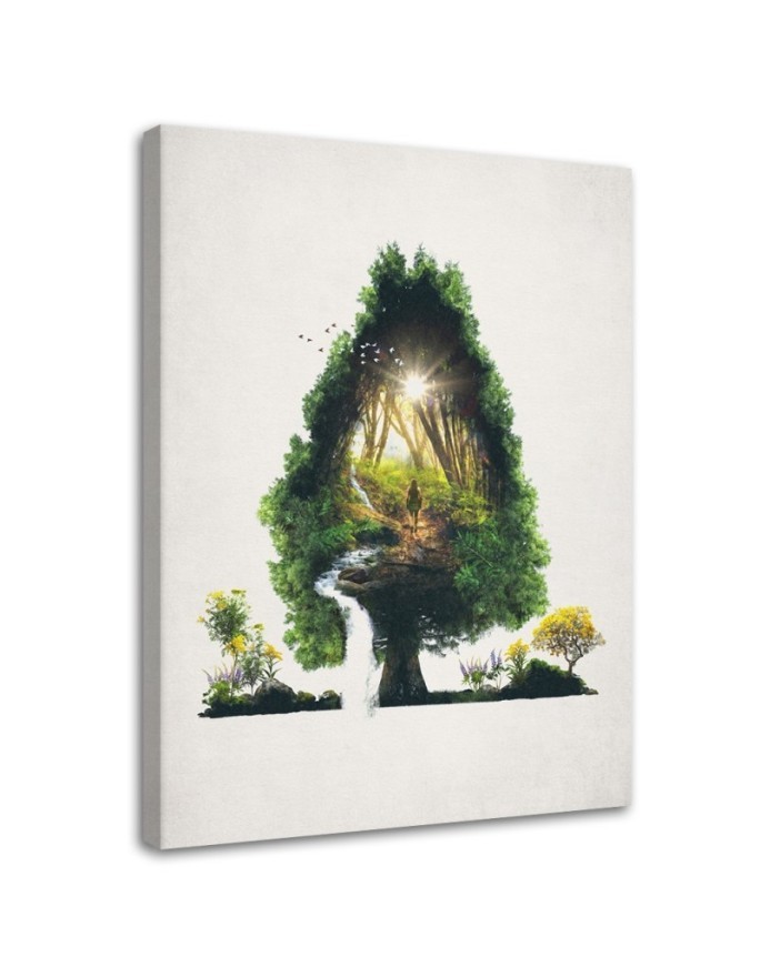 Canvas prints for modern living room - The Road Not Taken Barrett Biggers | FEEBY