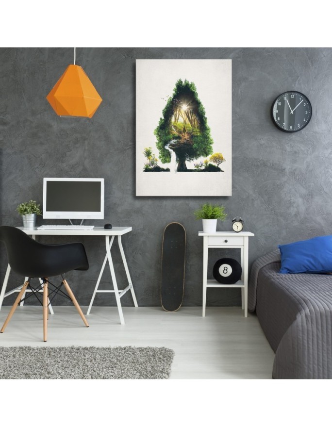 Canvas prints for modern living room - The Road Not Taken Barrett Biggers | FEEBY