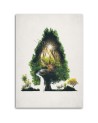 Canvas prints for modern living room - The Road Not Taken Barrett Biggers | FEEBY