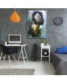 Wall art painting - Male figure in a forest Barrett Biggers | FEEBY