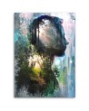 Wall art painting - Male figure in a forest Barrett Biggers | FEEBY