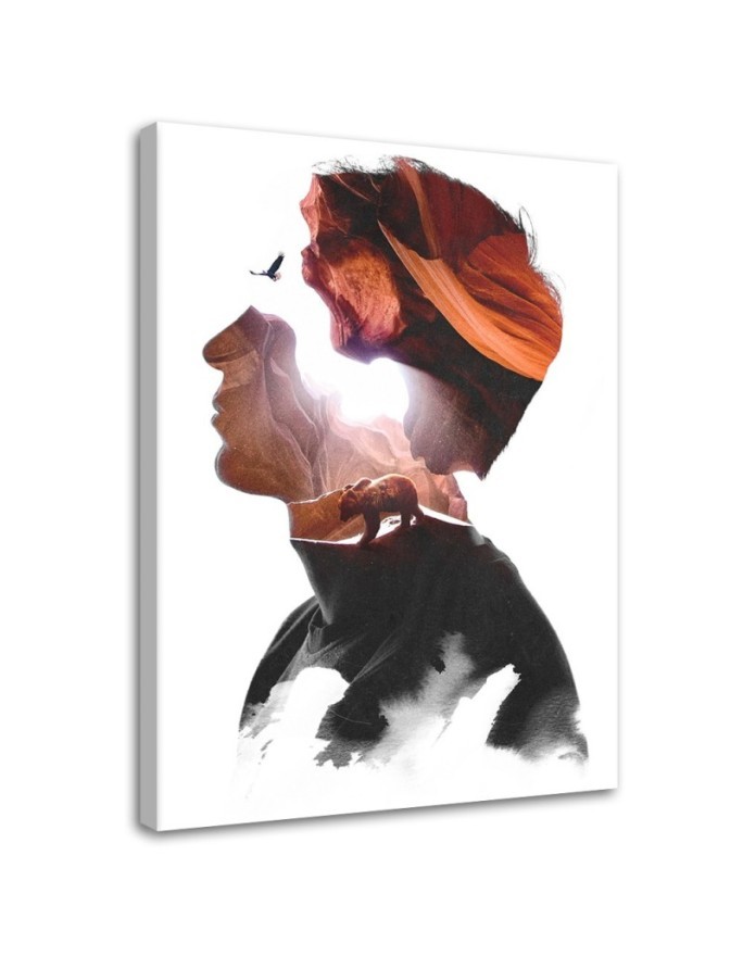 Wall art painting - Bear in Mind Barrett Biggers | FEEBY