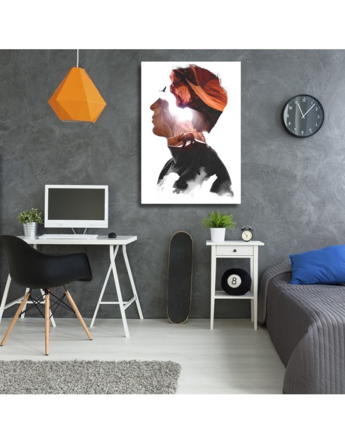 Wall art painting - Bear in Mind Barrett Biggers | FEEBY