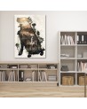 Wall art painting - Dog and a journey through the woods Barrett Biggers | FEEBY
