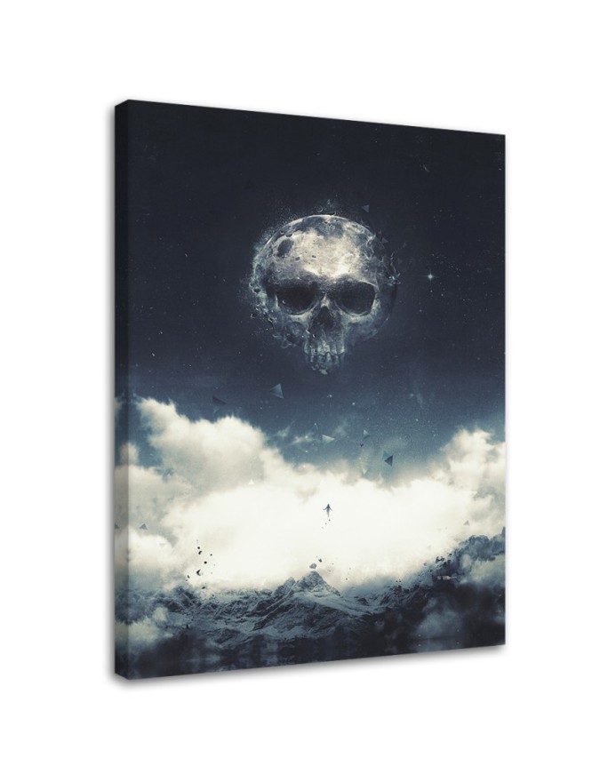 Wall art painting - Skull in the sky Barrett Biggers | FEEBY