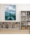 Wall Canvas painting - Magic triangle in the sky Barrett Biggers | FEEBY