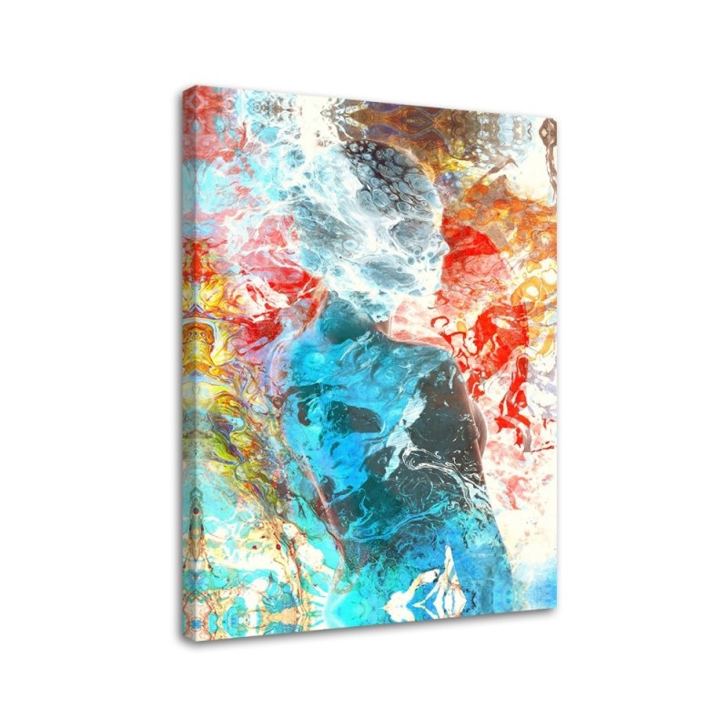 Wall art Canvas - Colourful figure Barrett Biggers | FEEBY