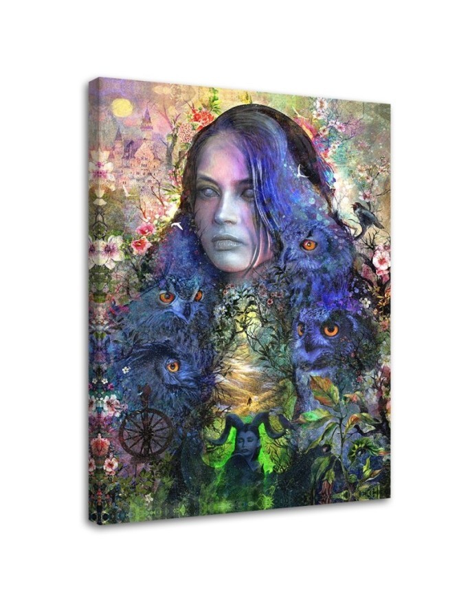 Wall art painting - Sleeping princess Barrett Biggers | FEEBY