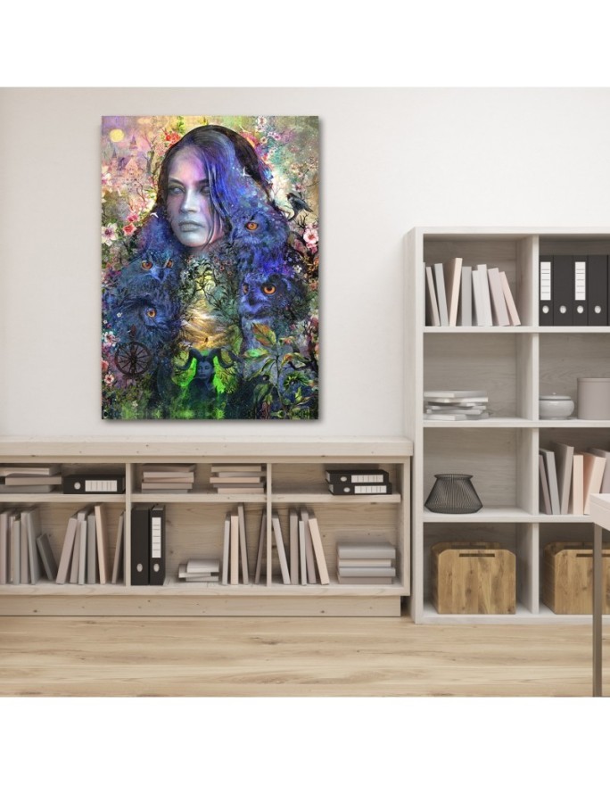 Wall art painting - Sleeping princess Barrett Biggers | FEEBY