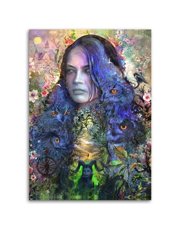 Wall art painting - Sleeping princess Barrett Biggers | FEEBY
