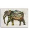 Bedroom Canvas painting - Elephant and expedition Barrett Biggers | FEEBY