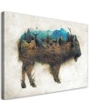 Wall art painting - Bison and clearing Barrett Biggers | FEEBY