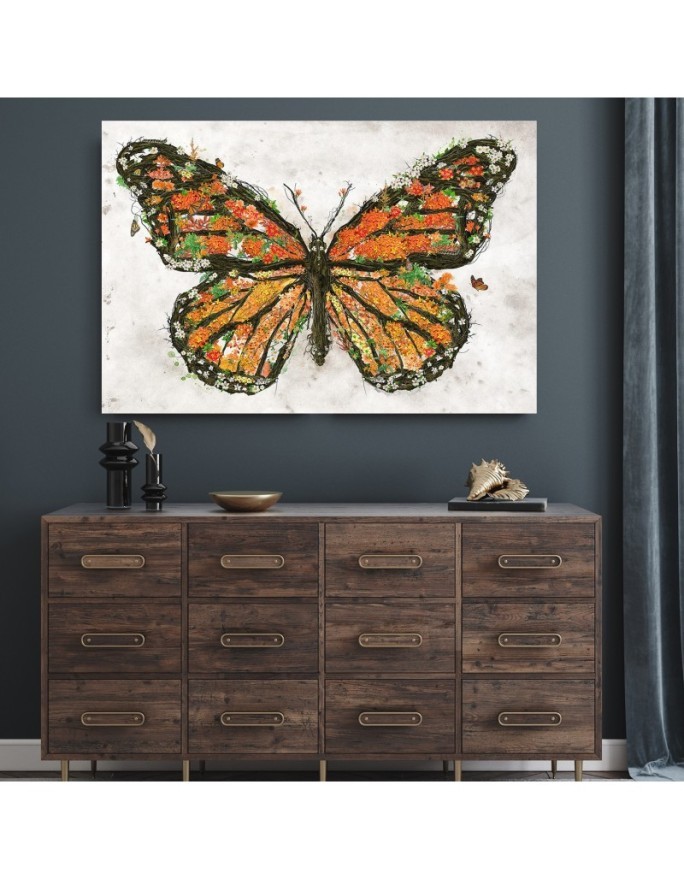 Wall art painting - Butterfly and magical wings Barrett Biggers | FEEBY