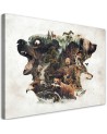 Wall painting - Forest wildlife Barrett Biggers | FEEBY