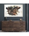 Wall painting - Forest wildlife Barrett Biggers | FEEBY