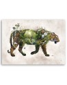 Wall art painting - Tiger Surreal Wildlife Barrett Biggers | FEEBY