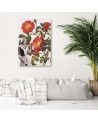 Wall art painting - Woman painting flowers Lili Chartrand | FEEBY