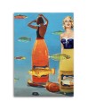 Modern painting - Women in bottle skirts Lili Chartrand | FEEBY