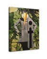 Canvas prints for living room - Woman with bird's head Lili Chartrand | FEEBY