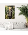 Canvas prints for living room - Woman with bird's head Lili Chartrand | FEEBY