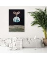 Canvas print - Planet earth as a music box Lili Chartrand | FEEBY