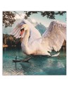 Pictures wall art for living room - Great swan Zehem Chong | FEEBY