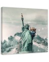 Designer Canvas paintings for living room - Statue of liberty Zehem Chong | FEEBY