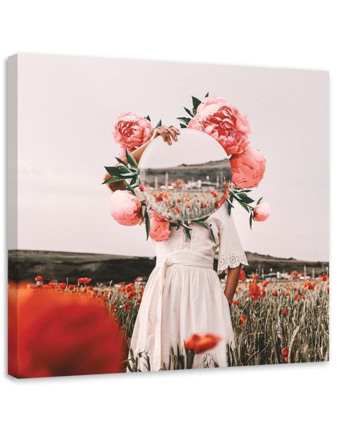 Canvas print A touch -...