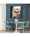 Unusual paintings for the living room - Whale view from a plane Zehem Chong | FEEBY
