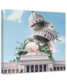 Canvas paintings for the home - Flower building Zehem Chong | FEEBY