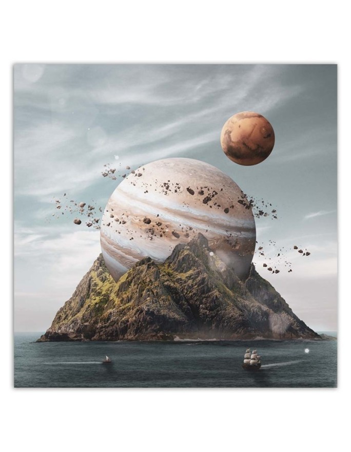 Modern Canvas paintings for the living room -Planets Zehem Chong | FEEBY