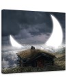 Stylish paintings for the wall - Moon view Zehem Chong | FEEBY