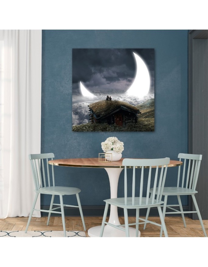 Stylish paintings for the wall - Moon view Zehem Chong | FEEBY