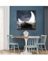 Stylish paintings for the wall - Moon view Zehem Chong | FEEBY