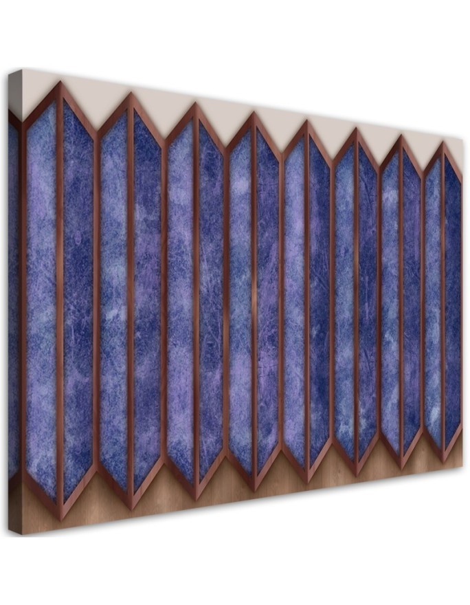 Modern painting for living room - Abstract Colourful 3D  | FEEBY
