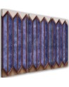 Triptych wall painting - Colourful 3D windows | FEEBY