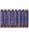 Triptych wall painting - Colourful 3D windows | FEEBY