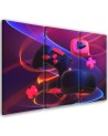 Canvas print for teenager room triptych - Player set | FEEBY