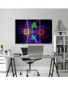 Canvas print idea for a teenager's room - Controller buttons | FEEBY