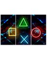 Canvas print for a teenager's room triptych - Computer games | FEEBY