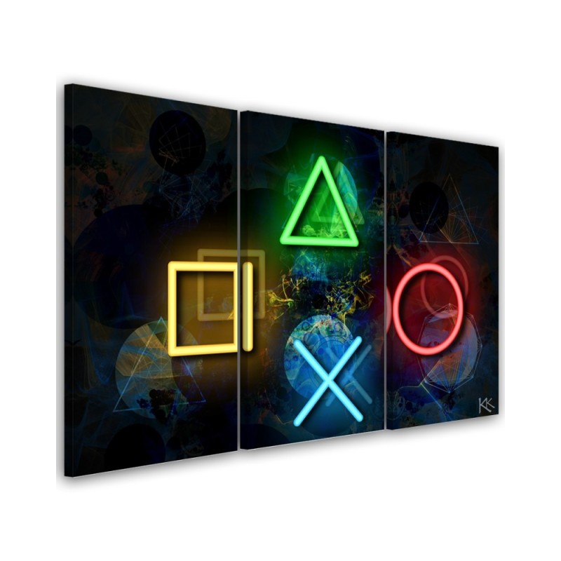 Designer wall art paintings - Controller buttons | FEEBY