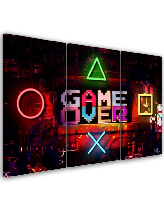 Canvas print Game about the...