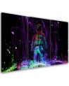 Canvas print for teenager three-piece - Neon gamer | FEEBY
