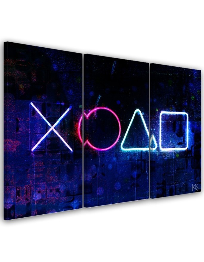 Stylish painting for gamer - Buttons for controller | FEEBY