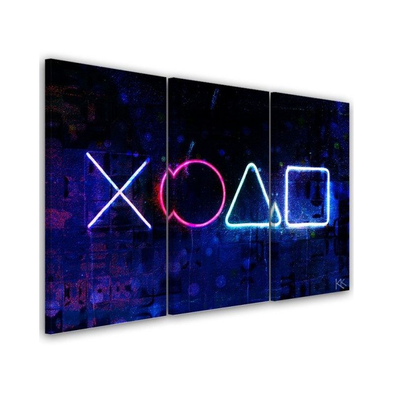 Stylish painting for gamer - Buttons for controller | FEEBY