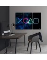 Canvas print for gamer three-part - Gaming console | FEEBY