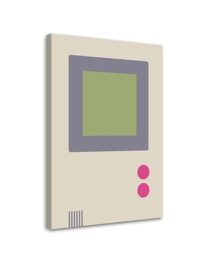 Gaming Canvas prints - Abstraction and old game Robert Farkas | FEEBY